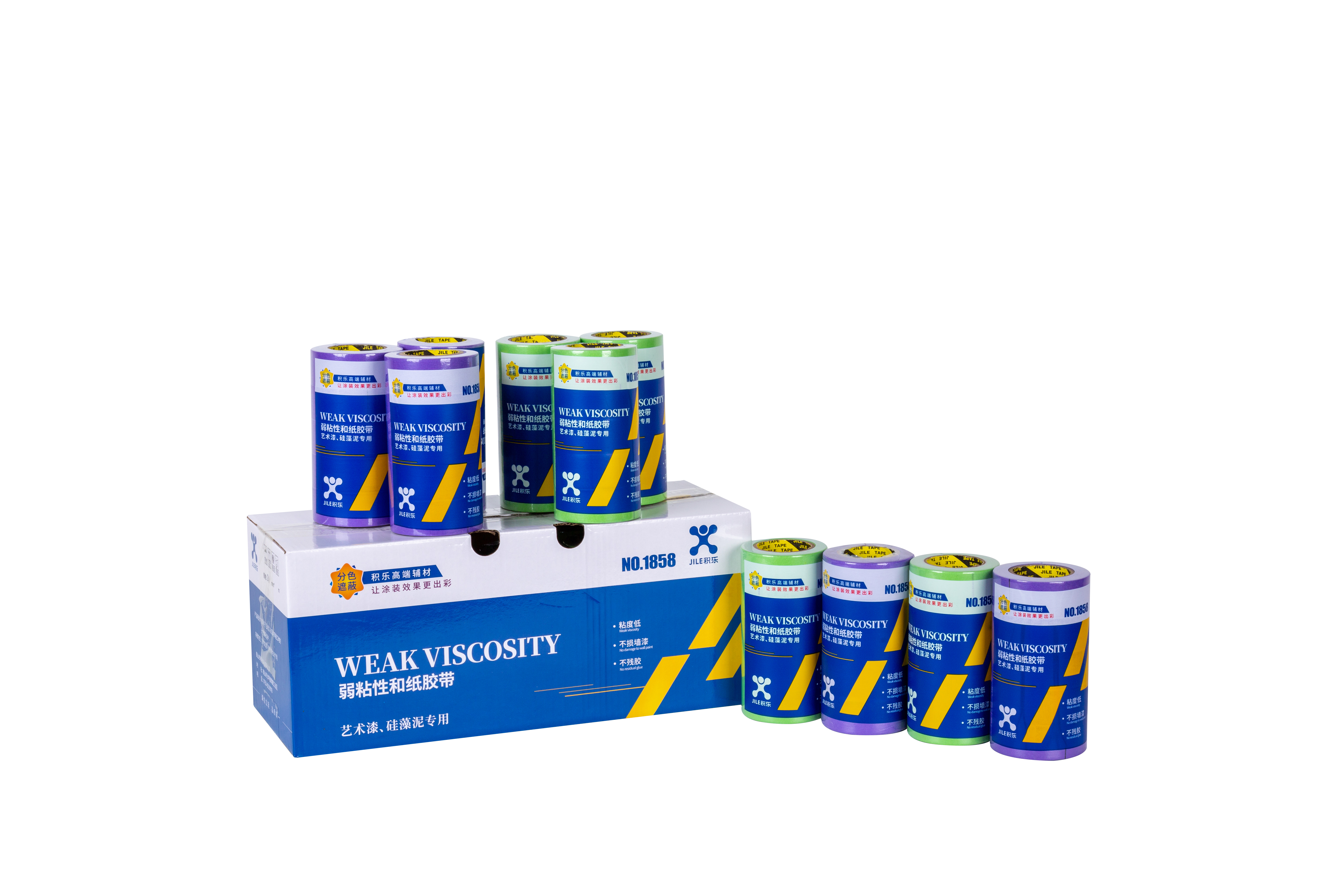 Blue Washi Tape Fita Blue Washi