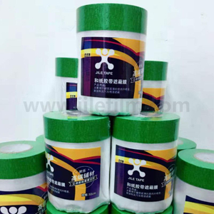 Fita crepe com filme HDPE para pintura externa