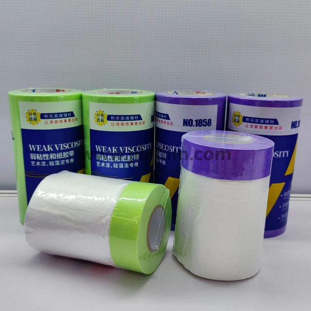 Filme de máscara de fita adesiva fraca e pegajosa