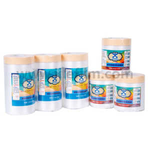 Filme HDPE com fita crepe