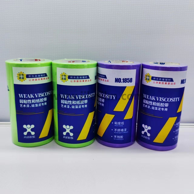 Fita adesiva de papel Washi pouco pegajosa