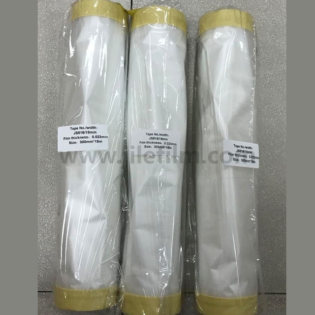 Filme de máscara de fita crepe para pintura automotiva