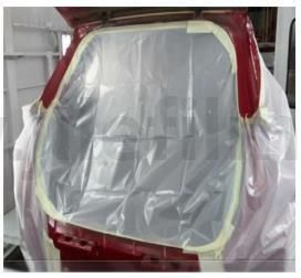 Filme de máscara de corte e vinco resistente a altas temperaturas para pintura automática