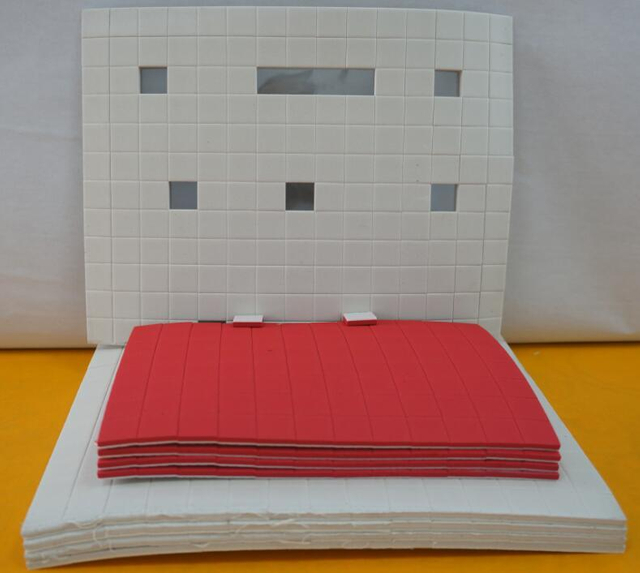 Almofadas separadoras de EVA com esponja de PVC
