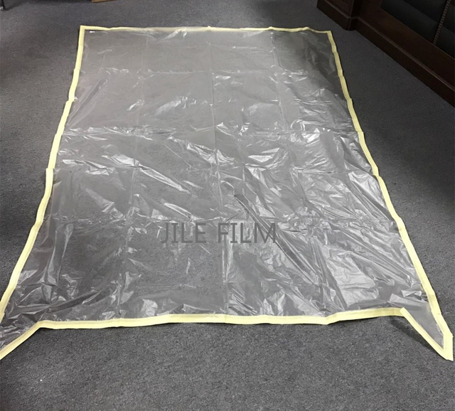 Filme de mascaramento de tamanho específico resistente a altas temperaturas para pintura automática