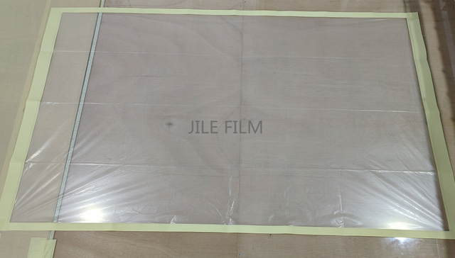 Filme de mascaramento específico para pintura de carroceria de carro com fita adesiva