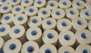 Fita de papel crepom com película protetora
