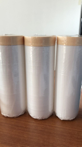 Filme poli de proteção de pintura com fita crepe