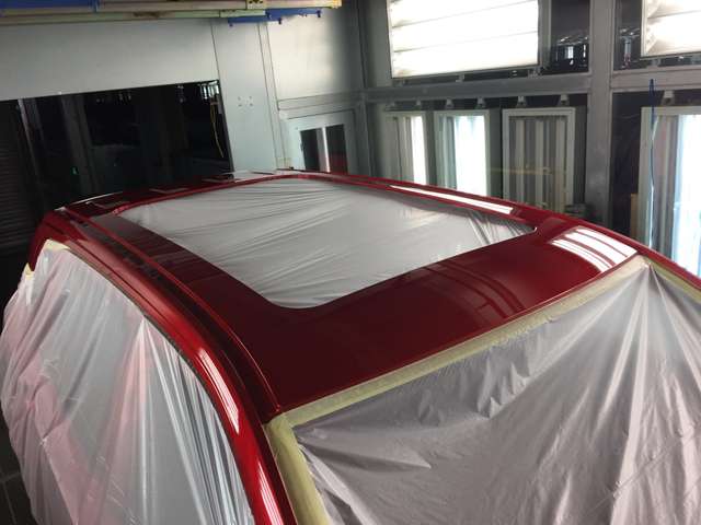 Filme de máscara para pintura de carro em dois tons
