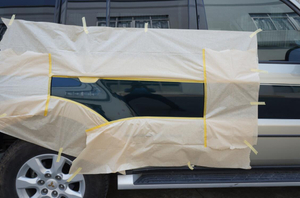 Papel de máscara marrom para pintura de automóveis