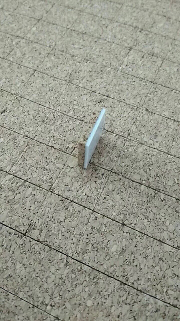 Pastilhas estáticas de cortiça