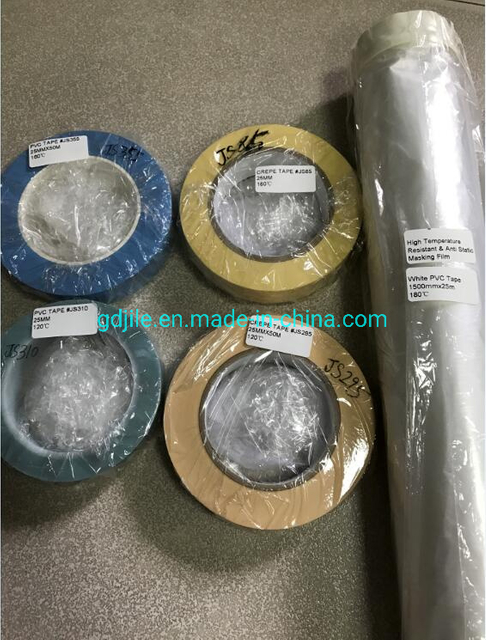 Filme de mascaramento de pintura automotivo resistente a 180 Celsius