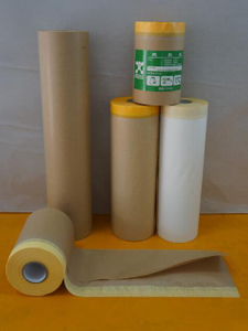 Fita Adesiva com Papel de Máscara para Pintura Doméstica