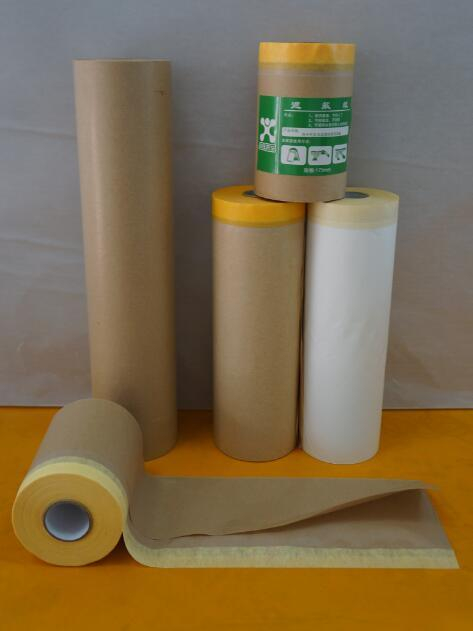 Fita Adesiva com Papel de Máscara para Pintura Doméstica