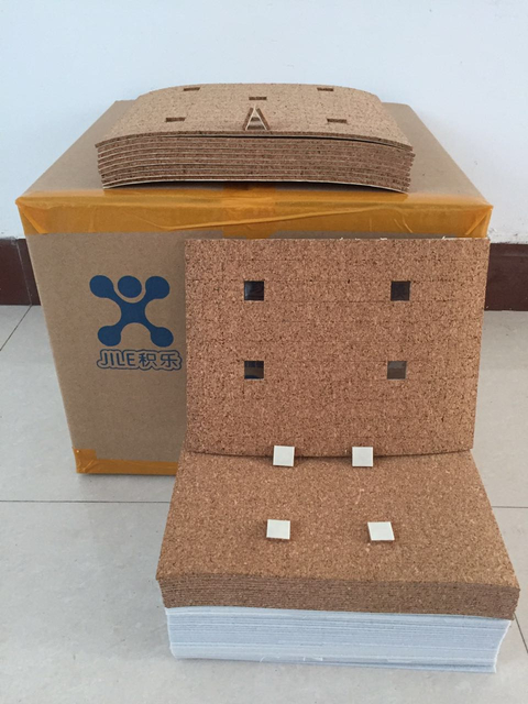 Almofada de cortiça com esponja de PVC