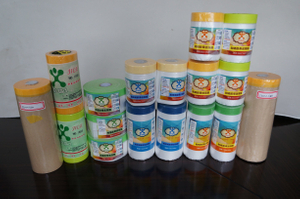 Filme/papel de máscara pré-gravado para pintura doméstica ou pintura automática