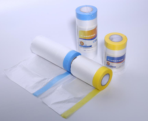 Filme HDPE com fita adesiva para pintura residencial