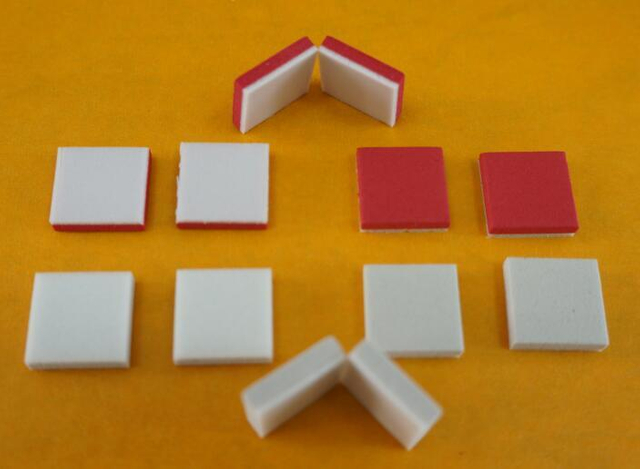 Almofadas EVA sem cola