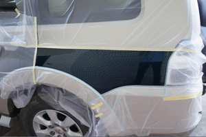 Filme de máscara com fita de papel crepom para pintura automotiva