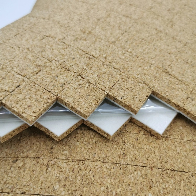 Almofadas espaçadores de cortiça de espuma de PVC para vidro isolante/temperado