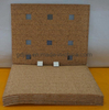 Almofadas de cortiça estática com almofadas de trânsito de espuma/esponja de PVC Almofadas de transporte Almofadas de EVA Almofadas espaçadoras de vidro Almofadas separadoras de vidro para a indústria de vidro