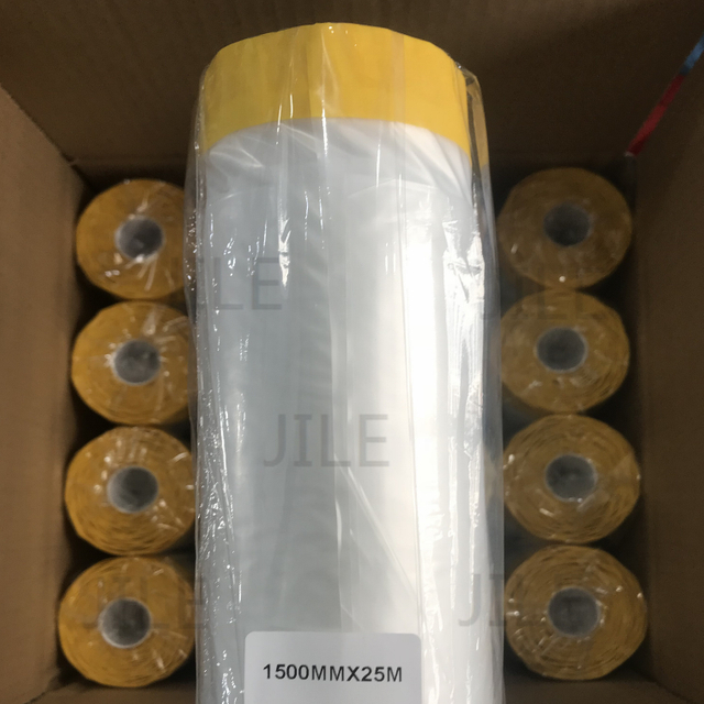 PVC pré-gravado com máscara de rolo de filme de máscara